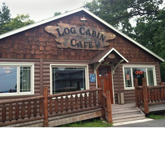 Log Cabin Cafe in Cairo, NY