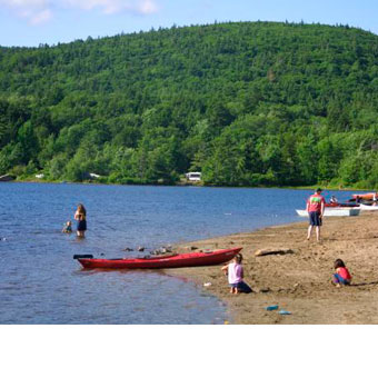 North-South Lake State Campground in Hunter