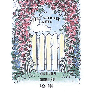 Garden Gate in Catskill