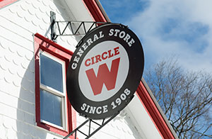 Circle W General Store in Catskill