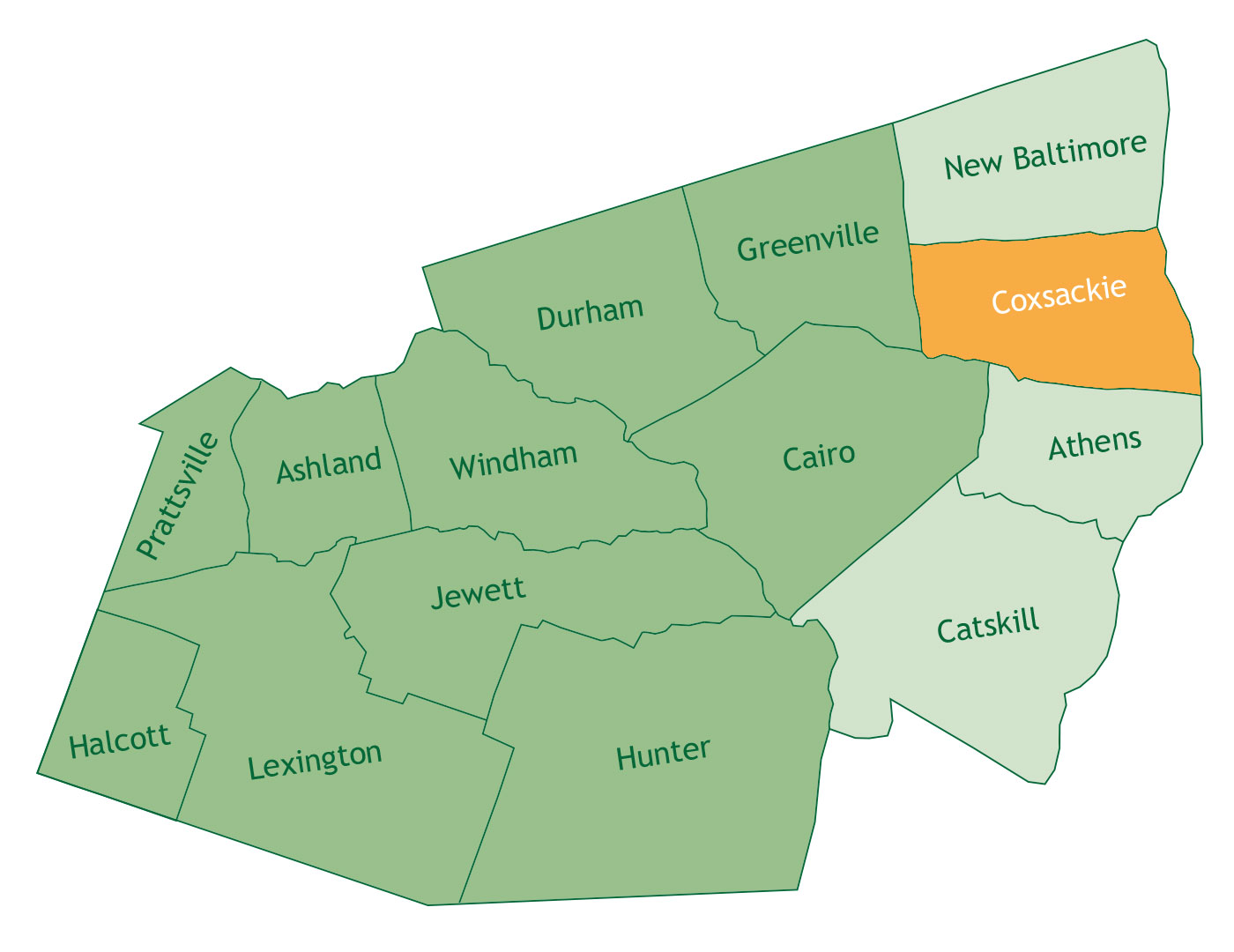 Coxsackie, NY Shop Local Greene County River Towns