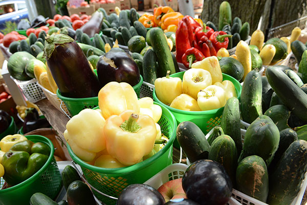 Farm-fresh vegetables