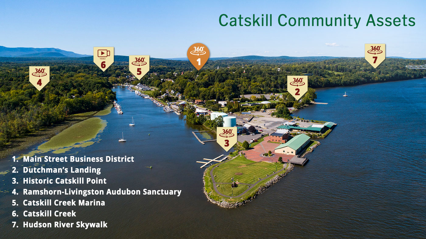 Catskill NY: On The Shores Of The Mighty Hudson River in the Catskill  Region of Upstate NY