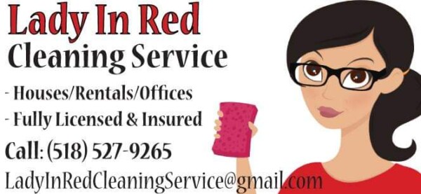 Lady in Red Cleaning Service in Greenville