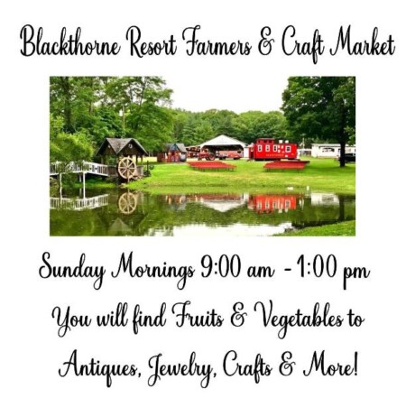 Blackthorne Resort Farmers & Craft Market in East Durham