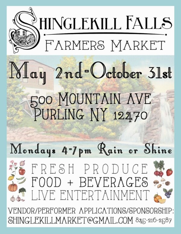 Shinglekill Falls Farmers Market in Cairo